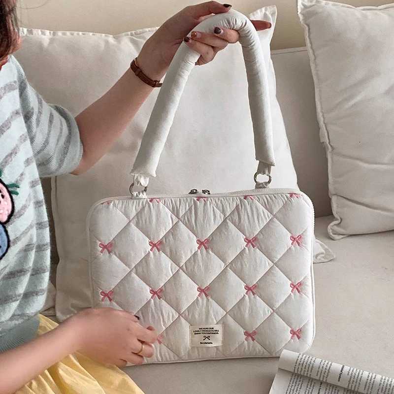 100% Cotton Hanging Protective Sle Bag For Book For IPad Pro For Dell For HP Notebook PC Handbag Protector y250730