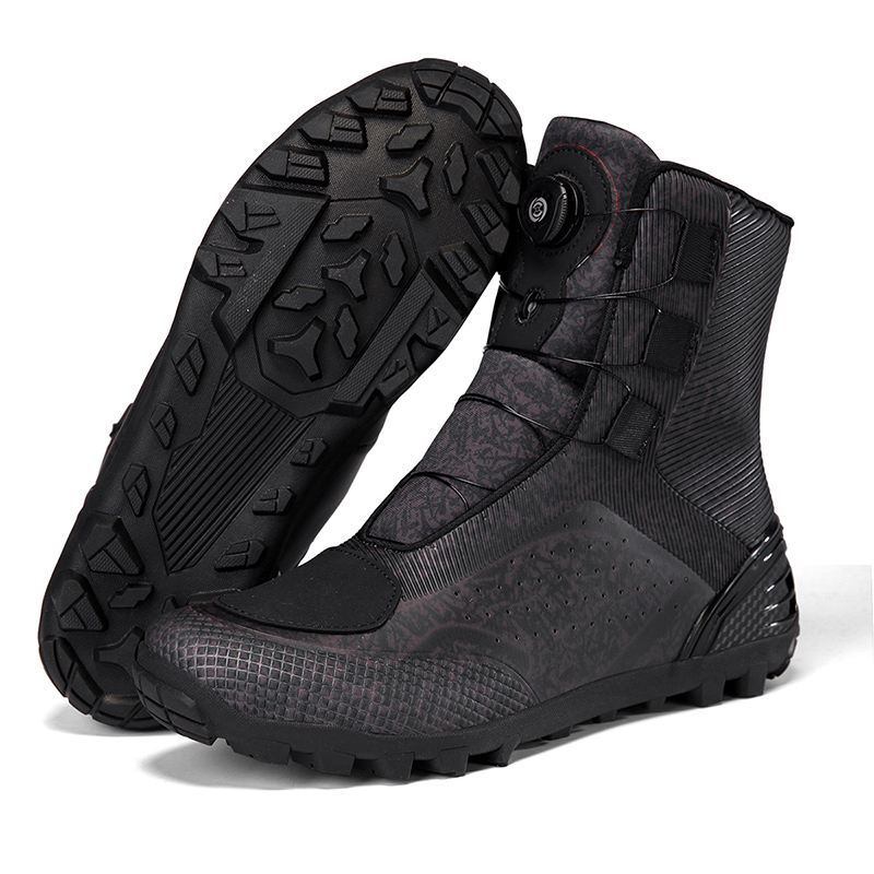 Motorcycle shoes Shoes men high top men's outdoor comfortable non slip wear resistant protection