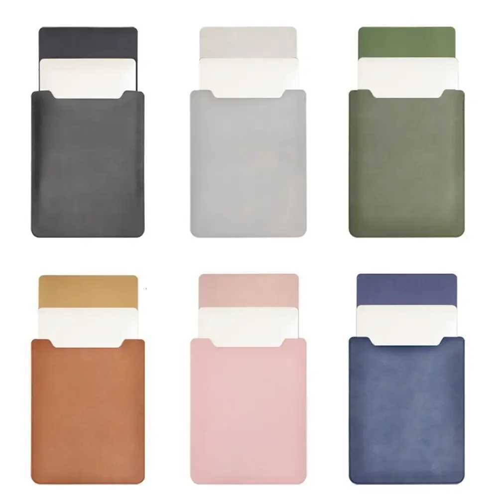 Colorful PU Leather Trabook Cover Shockproof Notebook Bag Protective Pouch HP/Dell/Surface 11/13/14/15 inch Laptop Sleeve Case y250730