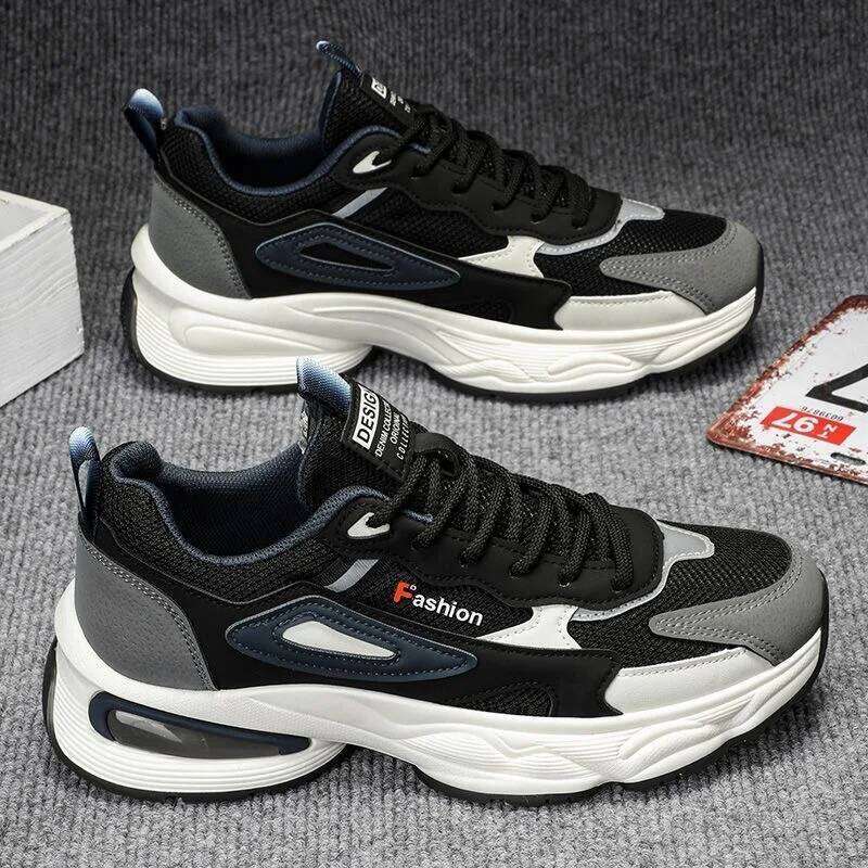 2025 Trendy Sneakers for Men Summer Outdoor Wear-Resistant Casual Sports Skateboard Fashion Breathable Shoes