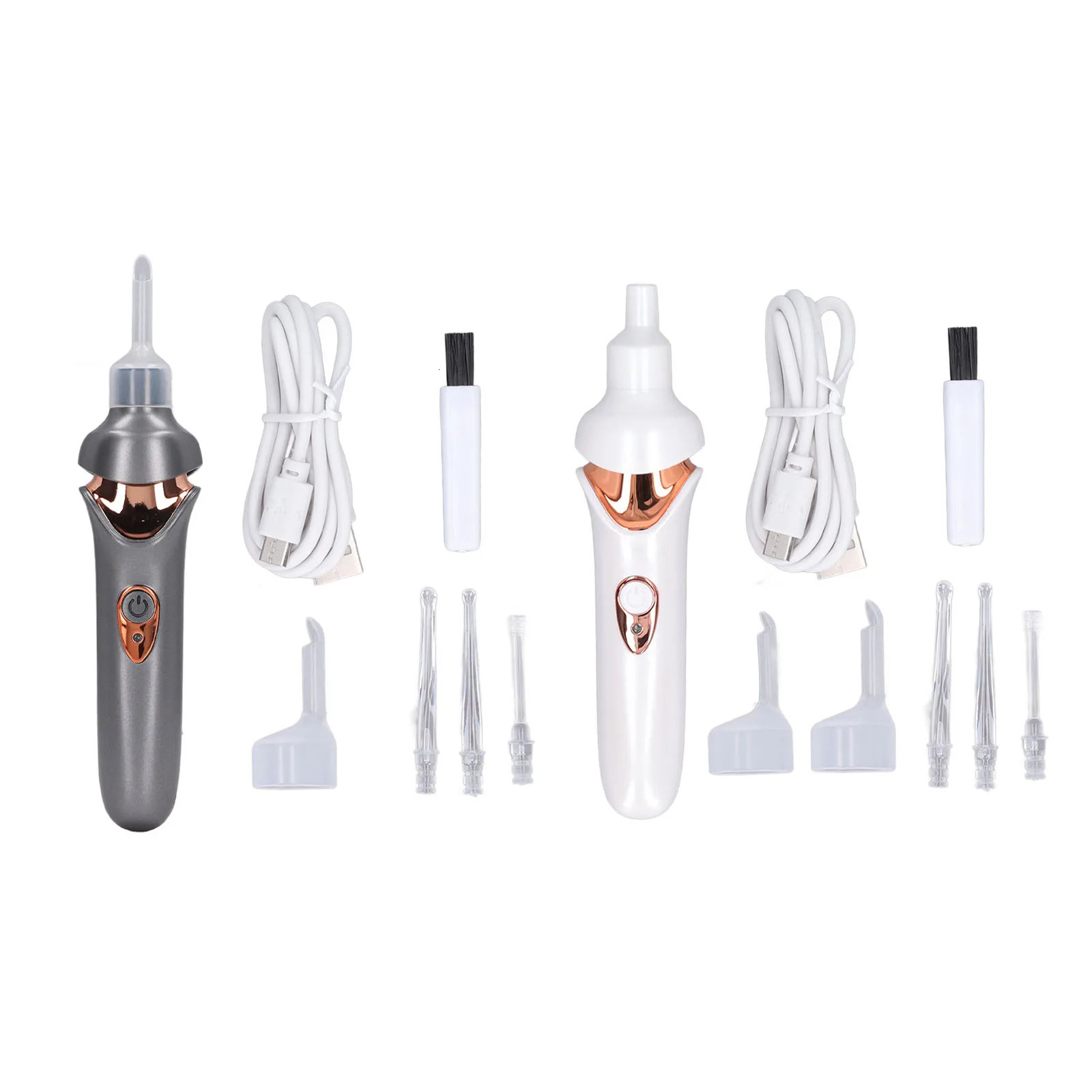 Customizable Portable LED Ear Cleaner Spoon Charging Children Adult Luminous Electric Artifact Ear-Picking Earwax Cleaning Tools 250726