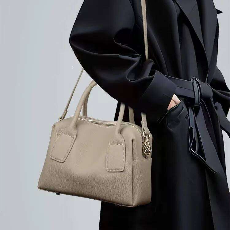 Luxury Designer Baiye Genuine Leather Women S Bags High Quality Cowhide Handbags Fashionable Shoulder
