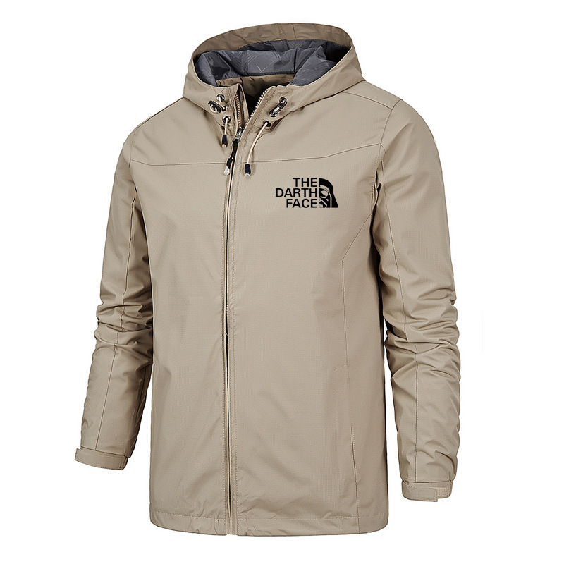 Thin Spring & Autumn Single-Layer Outdoor Windbreaker for Men Waterproof Jacket All-Season Hiking Coat breathable S-5XL