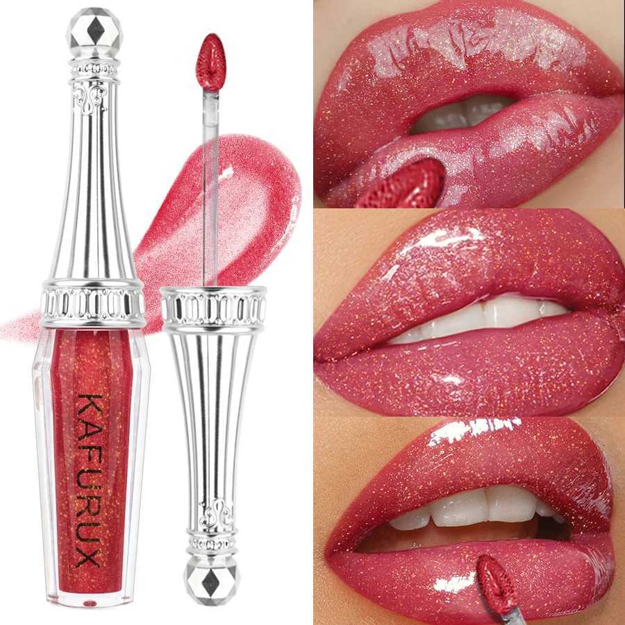 6 Colors Glitter 1pc Lip Glaze Long Lasting Lip Gloss Waterproof Liquid Lipstick Makeup Lip Oil Lip Tint Moisturizing Lip Balm G250728