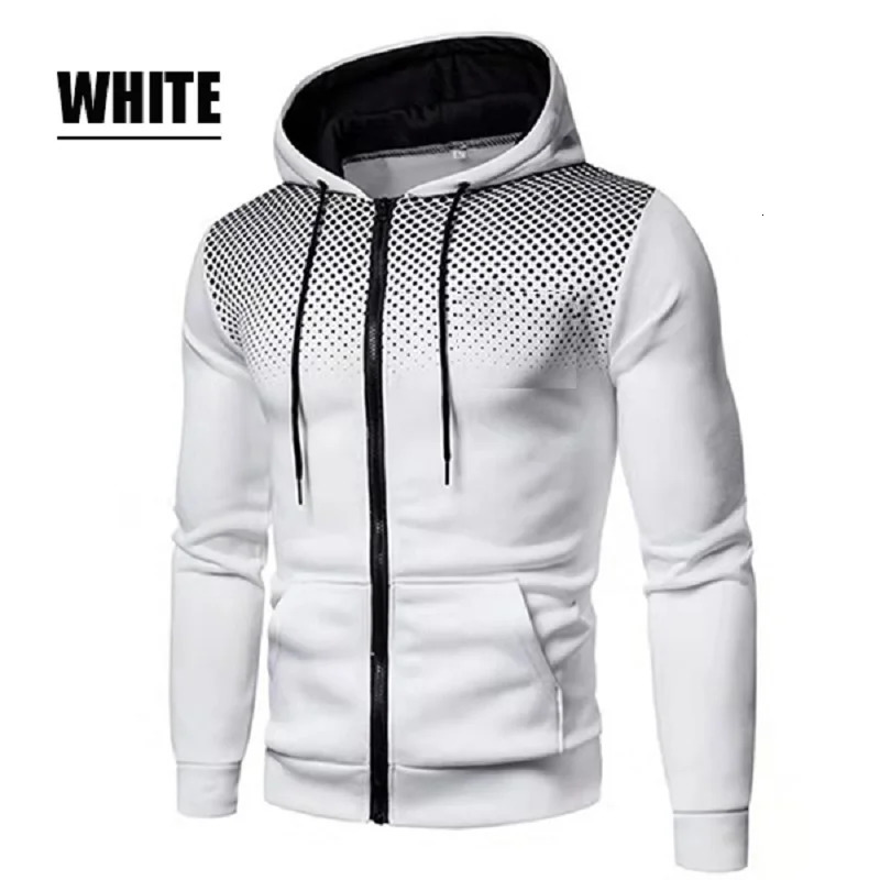 Autumn and Winter Casual Jacket for Men All Elite Wrestling Zipper Hoodie with Pocket Printing Sweater Sportswear 250729