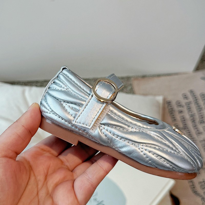 Designer Sandals Girls Mary Jane Shoes SS 2025 Soft Sole Princess Flats for Toddler/Little Kid Spring Autumn