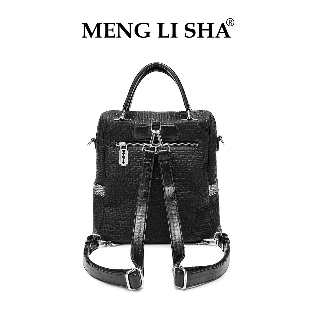 2025 New Trendy Korean Version Versatile Fashion Soft Leather Women's Backpack Internet Celebrity Travel School Commuter Small Bag ddmymoon