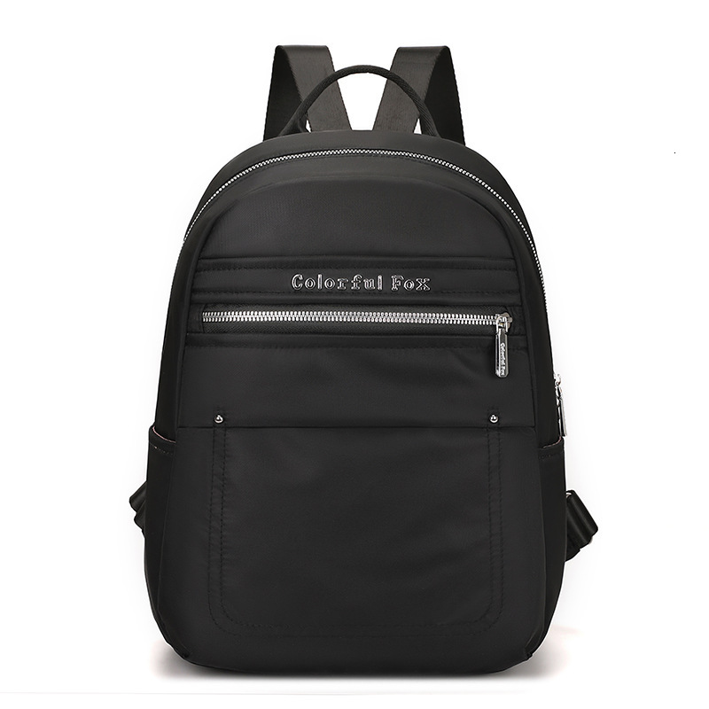 Colorful Fox New Women's Korean Style Fashion Trend Large Capacity Backpack Wear-resistant Student School Bag ddmymoon