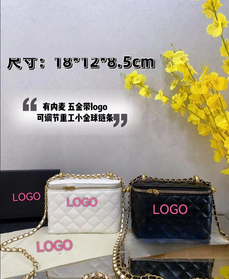 designer Cosmetic Bag Toiletry Pouch Makeup Bag Cases Women large shoulder purse woman handbag crossbody strap Travel bags Clutch Handbags Purses Wallets