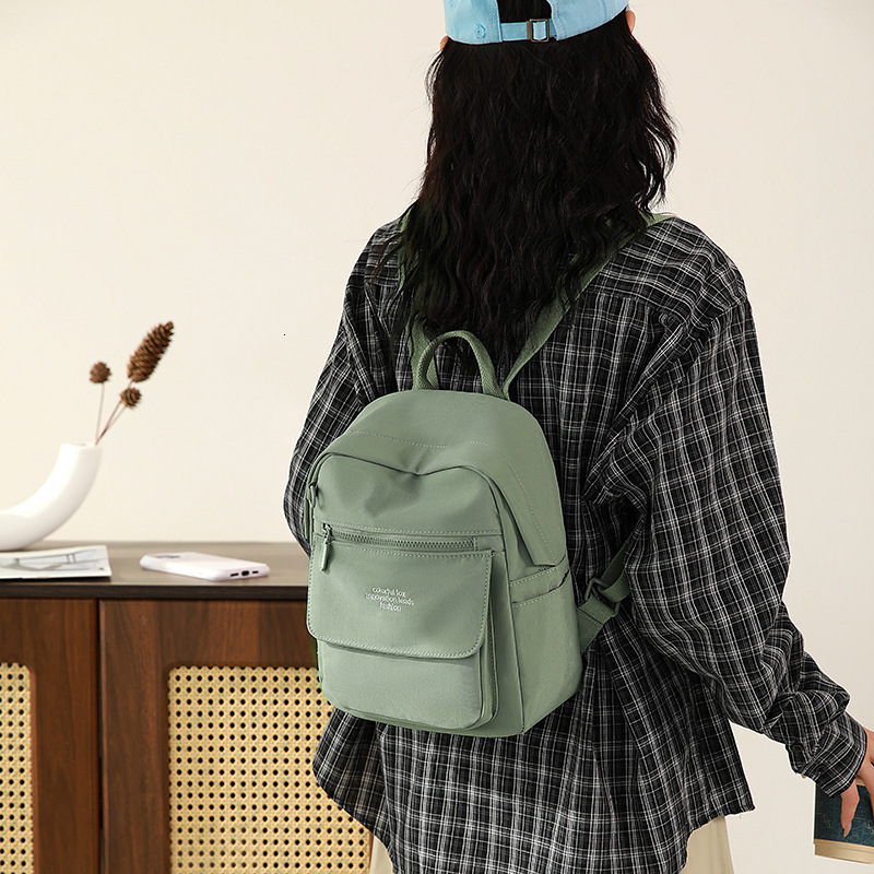 Colorful Fox New Women's Outdoor Casual Simple Small Backpack Versatile Fashion School Bag ddmymoon