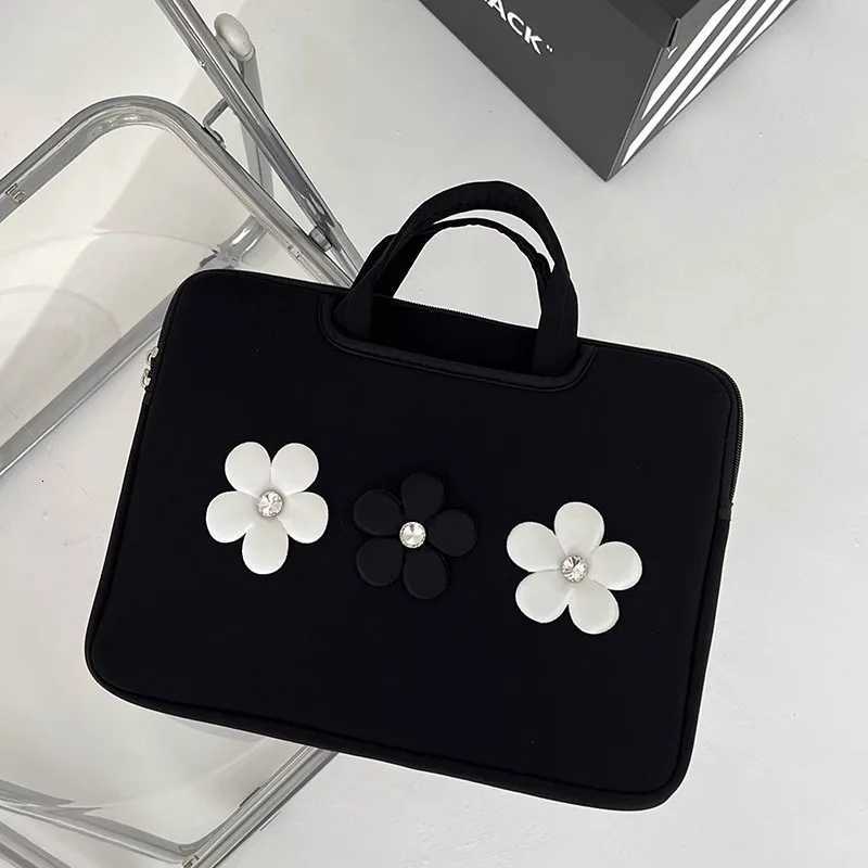 13.3 15 15.6 16 Inch Cute Flowers Laptop Bag for MacBook Air 13.6 Pro14 Dell Huawei Xiaomi iPad 11 12.9 Shockproof Notebook Bag y250730