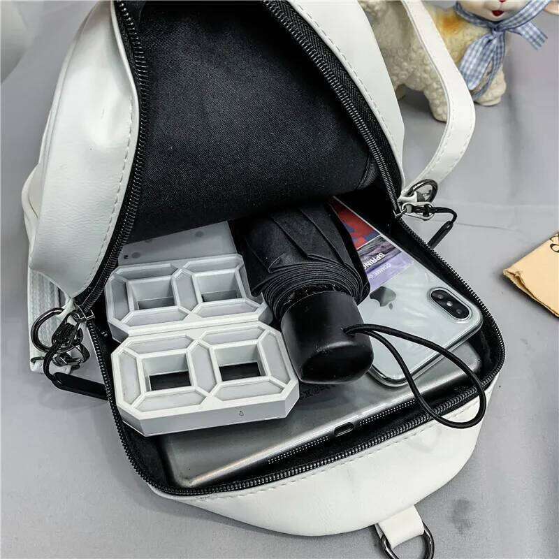 Hot Selling Halloween Cartoon Ghost Pu Leather Shoulder For Female Tote Women Girls Crossbody Bags With Long Detachable Strap Designer Bags