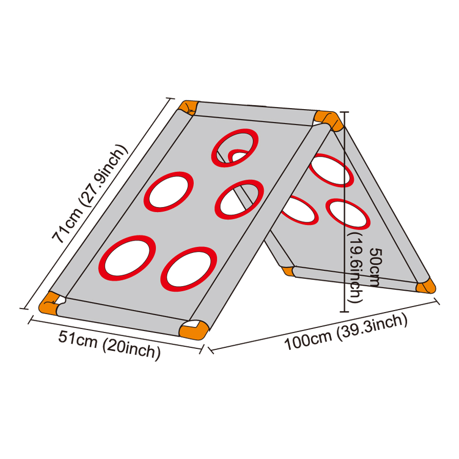 Outdoor Safety Games Set: Engaging Kid's Play with Soft Ball Toss & Catch