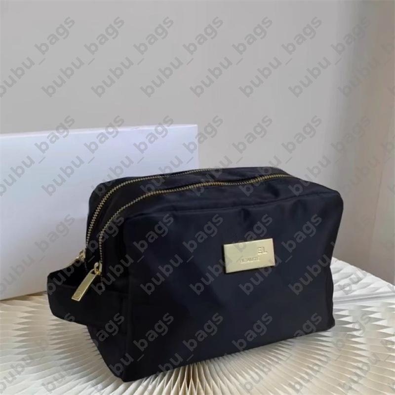 Womens Mens Makeup Bag Designer Large Capacity Cosmetic Case Double Zipper Storage Cases Portable Cosmetic Bag Wash Bags For Travel