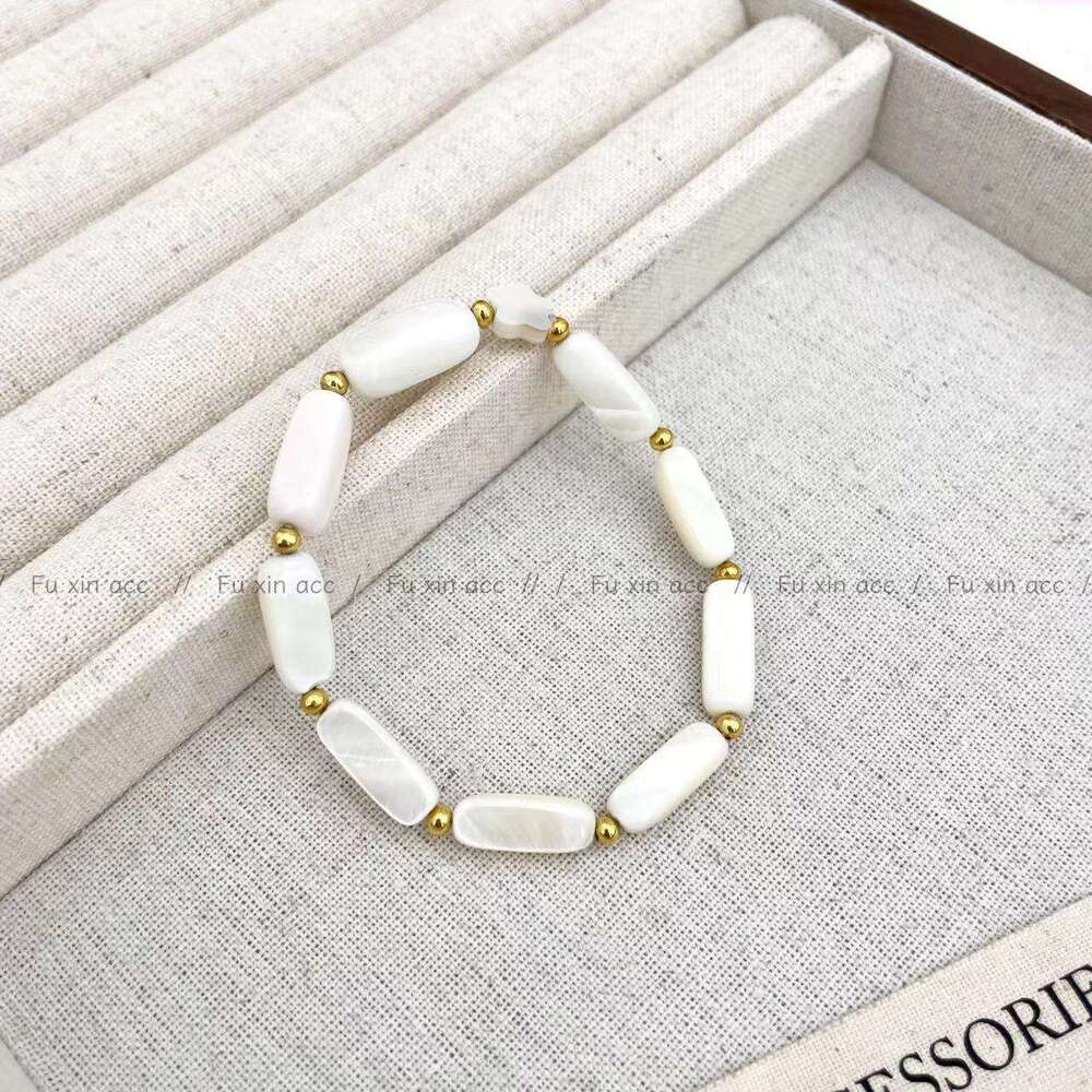 New Chinese Style Pink Natural Stone Bracelet for Women, High-End Exquisite Fashionable Layered Bracelet, Light Versatile Jewelry 38a