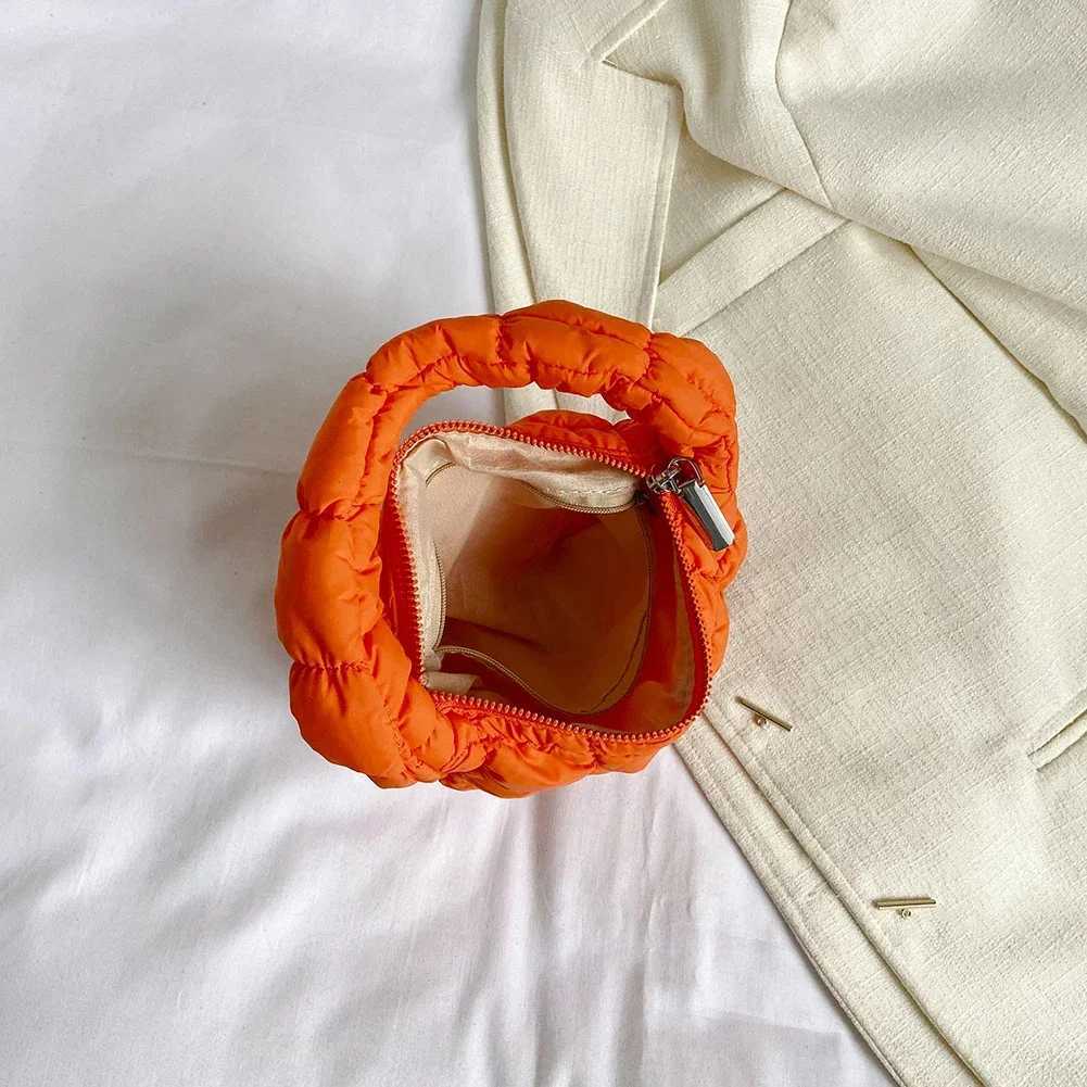 Fashion Quilted Shoulder Bags for Women Handbag Mini Cloud Pleated Bags Puffer Dumpling Bag Tote Y250729