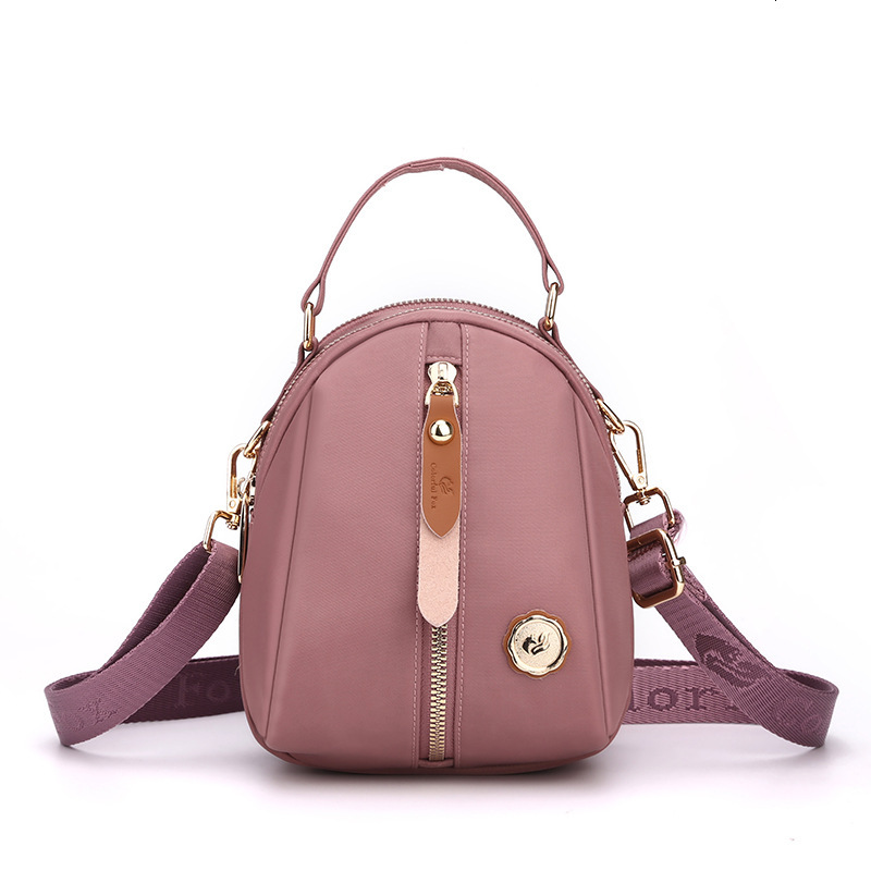 Colorful Fox New Women's Shoulder Outdoor Casual Mobile Phone Coin Purse Water-Resistant Nylon Crossbody Bag ddmymoon