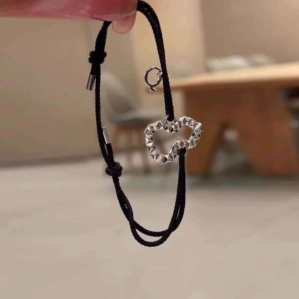 Celebrity Style Personality Black Rope Woven Gourd Bracelet for Men, Niche Design, Exquisite Handmade Jewelry