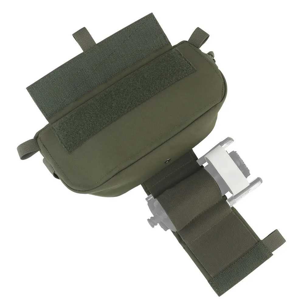 OPHIDIANTAC Quick Disassembly and Assembly Expansion Bag Vest Pendant Pull Down Bag EDC Abdominal Waist Bag Hunting Tourniquet M R250729