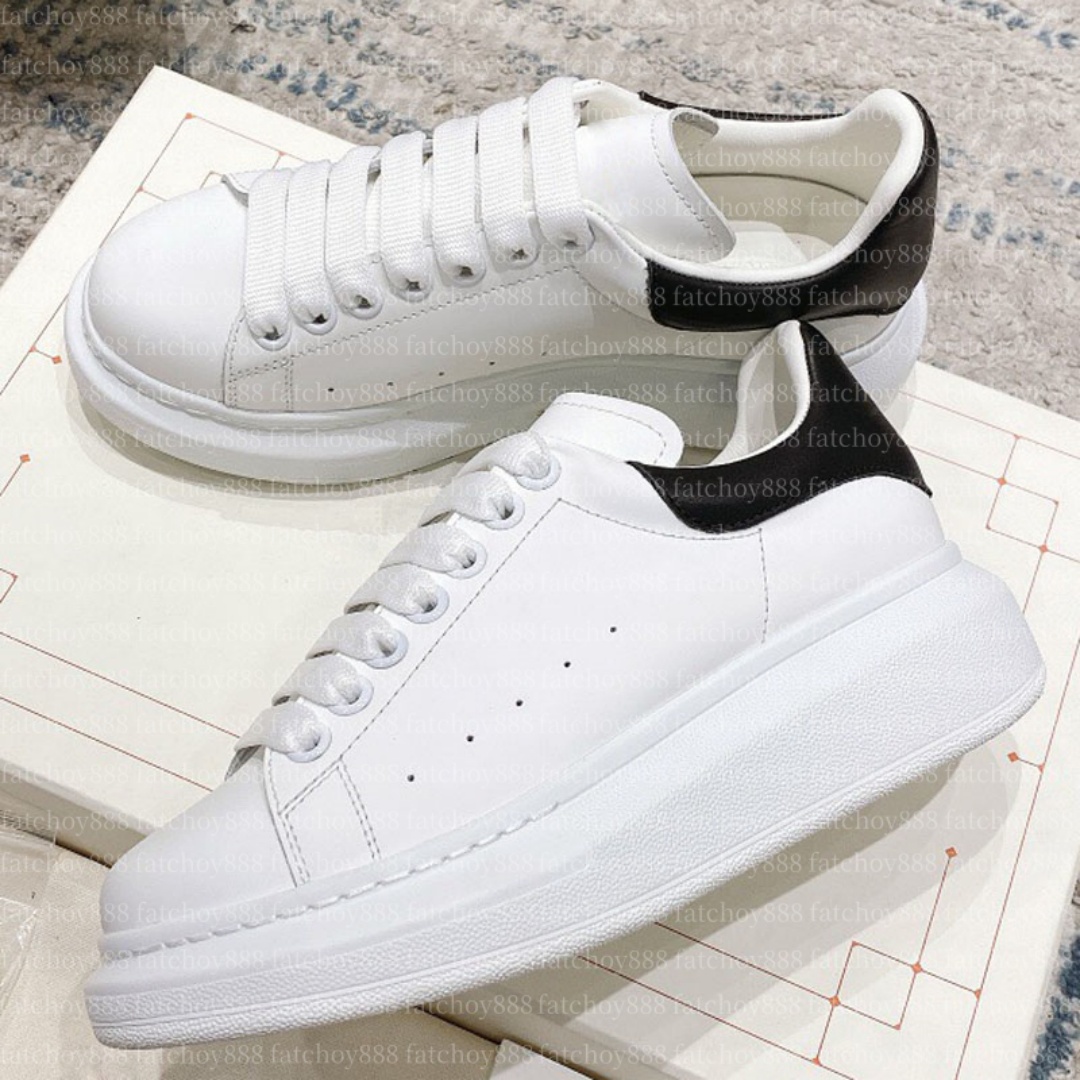 Sneakers Designer Shoes Oversized Casual Shoes Leather Trainers Men black white Platform Shoes Lace Up Sports Trainers Women Sneakers 35-45