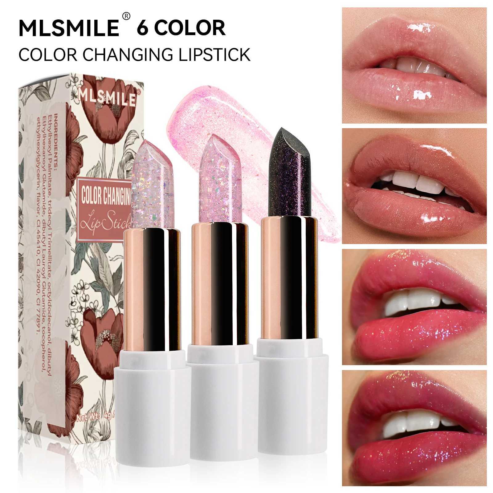 Starry Sky Bullet Head Nude Lipstick Red Pen Black Tube Matte Smooth Lipstick 6 Colors Available G250729