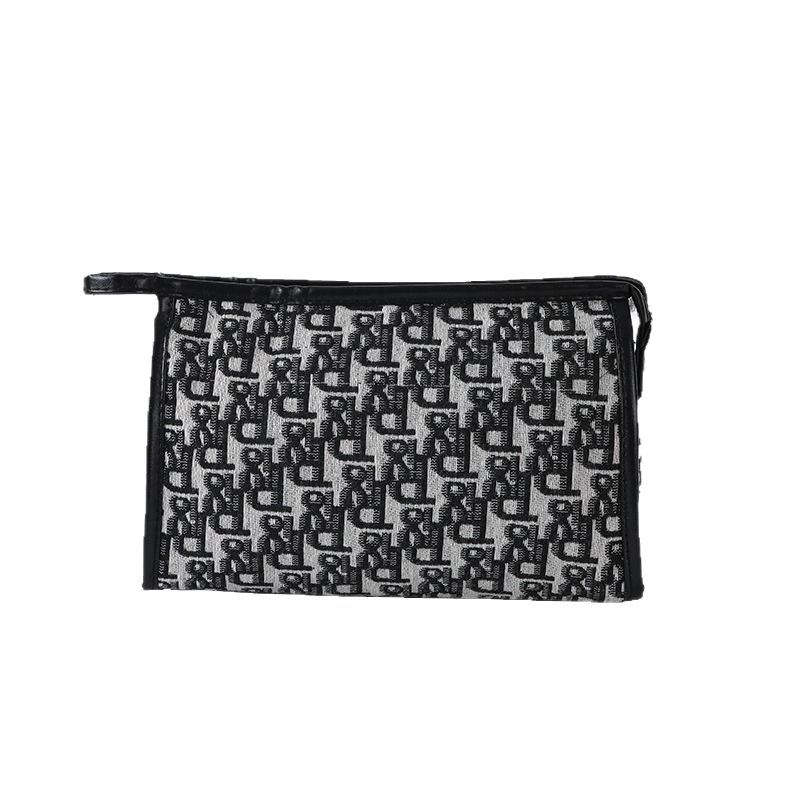 Premium Cosmetic Organizer 2025 Trendy Portable Handle Carry Large Capacity Travel/Makeup Bag