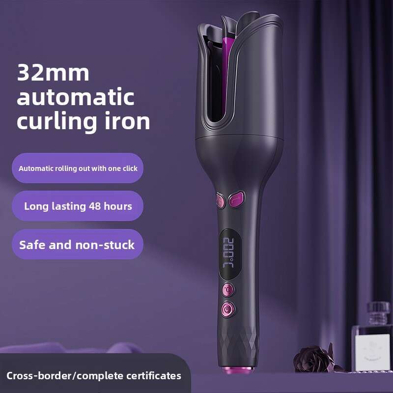 32Mm Curling Iron Big Waves Electric Non-Damaging Heating Negative Ion Hair Care Water Wave Curler