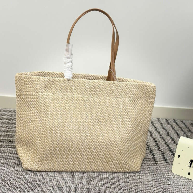 designer Women's Seaside Vacation Travel Bag Straw Large Capacity Tote Bag Crossbody Bag Shoulder Bag Tote Bag Commuter Bag Work Bag Gym Bag Grass weaving beach bag