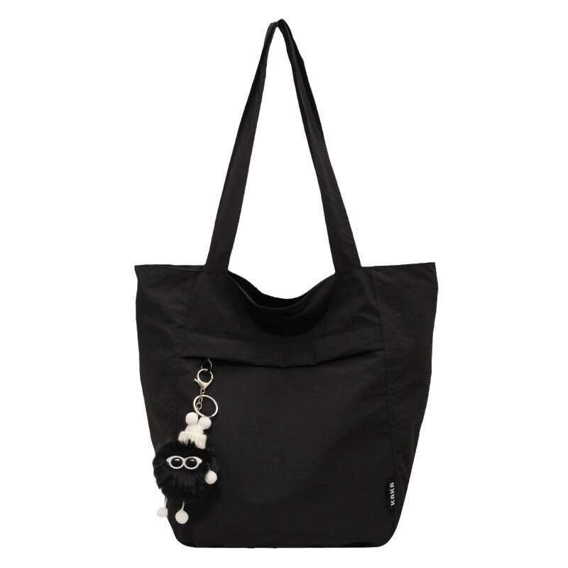 Waterproof Nylon Casual Shoulder for Women New Design Sense Niche Large Capacity Commuter Canvas Tote Bag