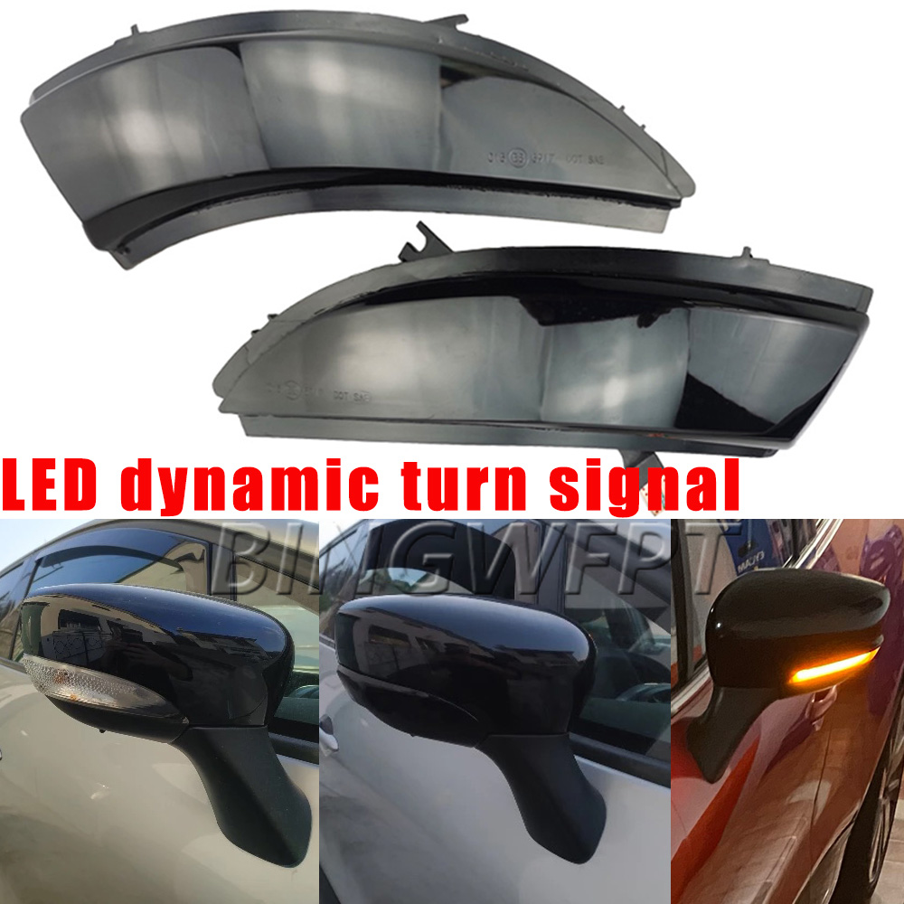 Dynamic Blinker for Renault KAPTUR CAPTUR J5 H5 Clio IV MK4 4 Lutecia Grandtour LED Turn Signal 2013-2016 light