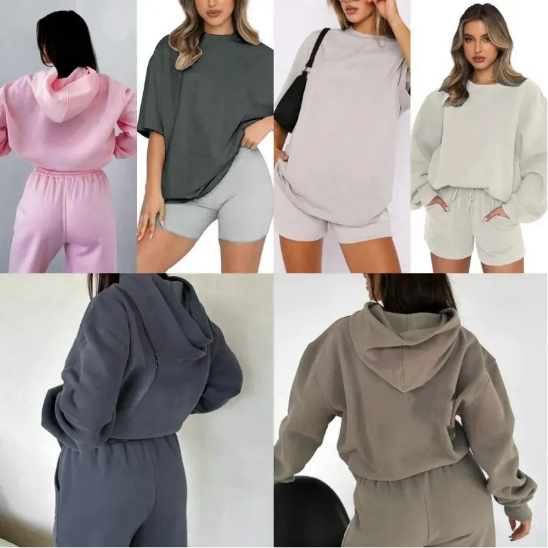 Designer Tracksuits Womens hoodie sets womens Streetwaer Letter Print White Autumn Winter Fashion Sports Sweatshirt Long Sleeve Hoodie dh