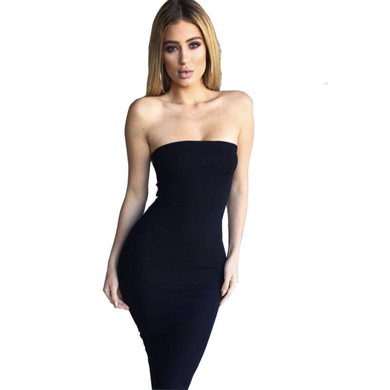 Autumn Winter Women Sexy Backless Bodycon Dress B5