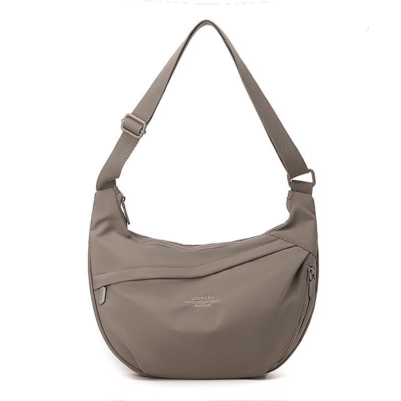 Colorful Fox Crossbody for Women Nylon New Large Capacity Shoulder Lightweight Travel Water-Resistant Dumpling Bag ddmymoon