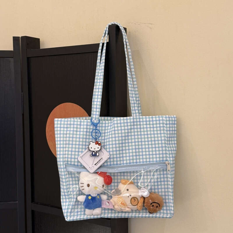 2D Doll Pain Card Version Niche Design Small Size Single Shoulder Crossbody High-Quality Commuting Daily Bag