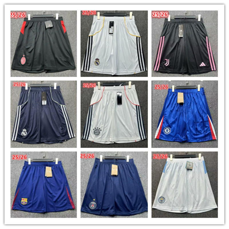 25 26 Top thai quality adult mens soccer Shorts jerseys 2025 2026 men football short jersey maillot de foot camisa futebol pour hommes sales size 888