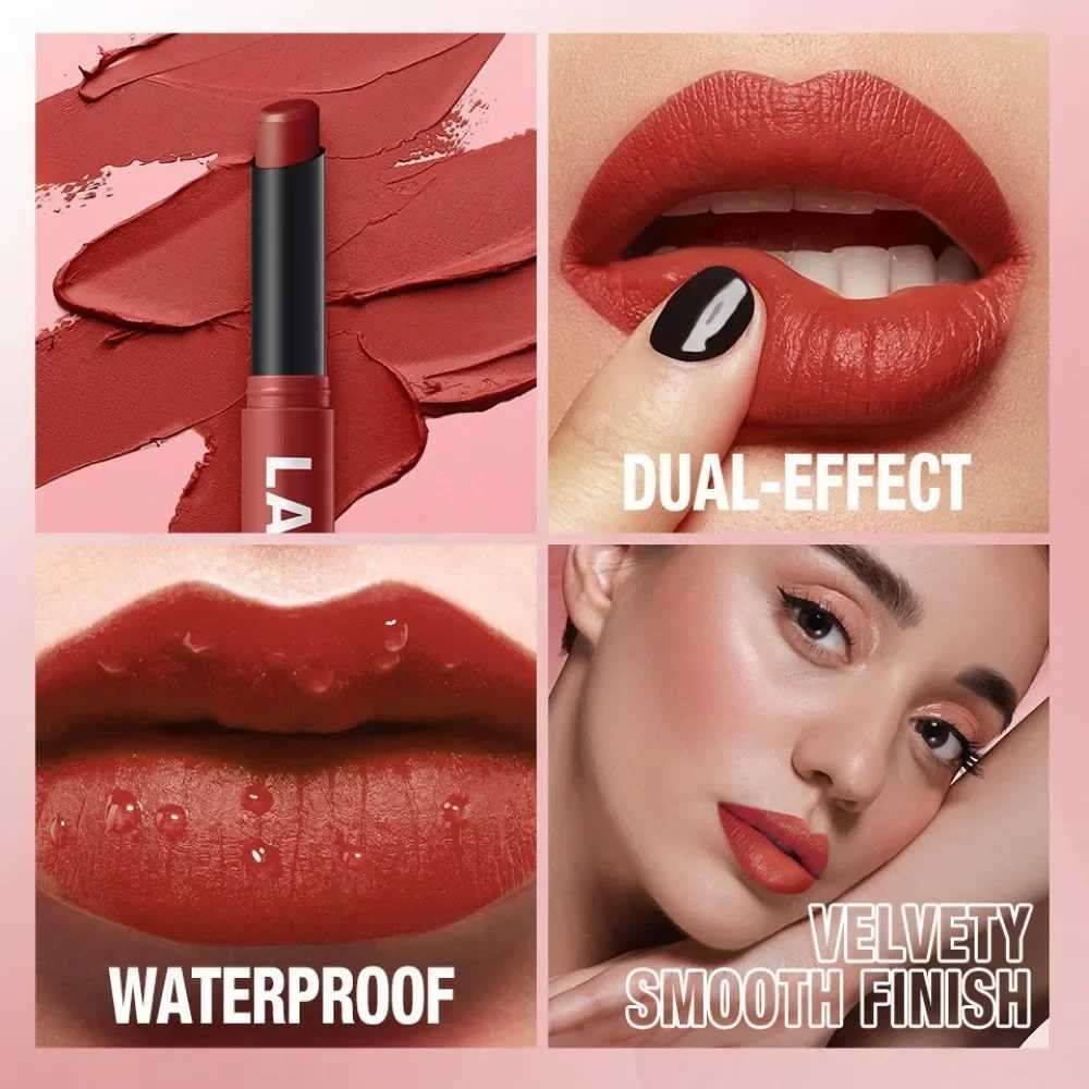 12 Color Matte Lipstick Pencil Waterproof Long Lasting Non-Stick Cup Lip Stain Tint Cosmetic Nude Lipstick Pen Makeup G250729