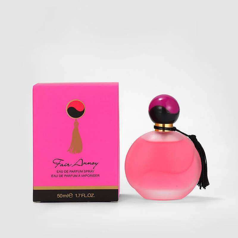 50ml Durable Fresh Citrus Smell Perfume for Ladies Long Lasting Light Orange Flavor Fragrance Pheromone Eau De Parfum