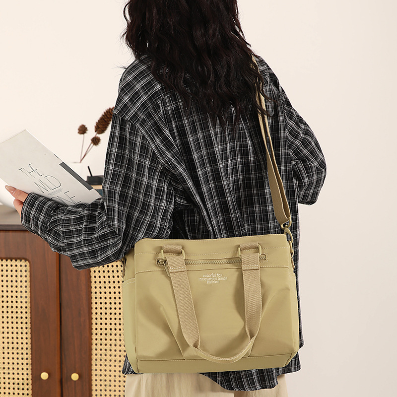 Colorful Fox Crossbody 2025 New Women's Shoulder Multi-layer Handbag Large Capacity Tote Bag ddmymoon