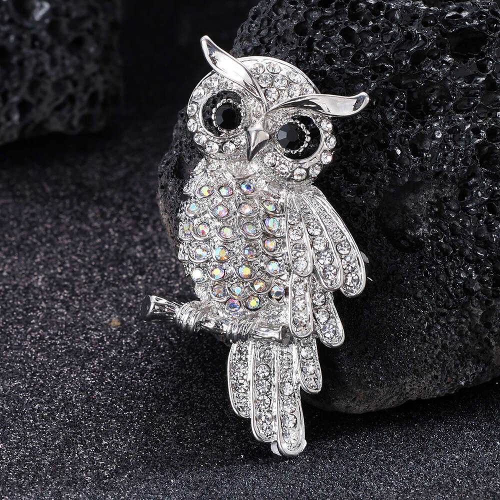 Hot Selling Dia-Studded Multi-Color High-End Creative Animal Personality Design Sense Clothing Accessories Brooch