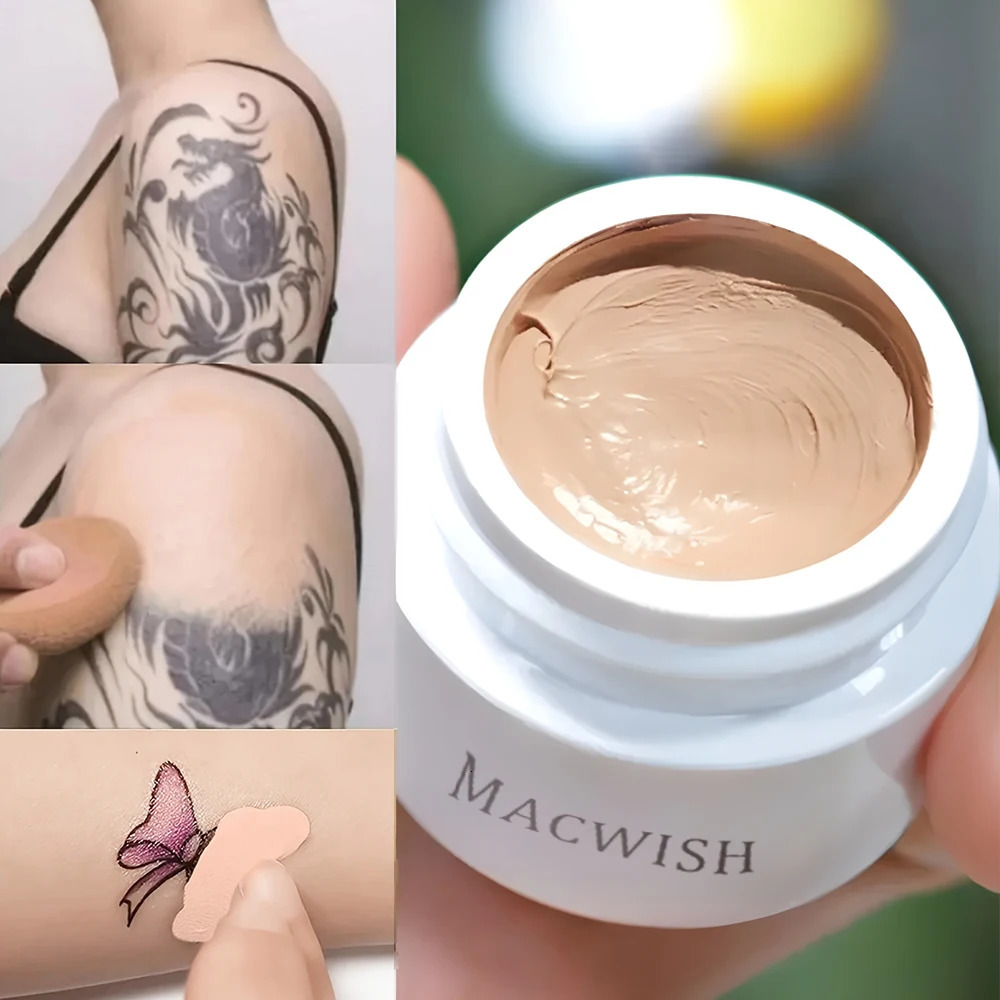 High Coverage Concealer Cover Anti Dark Circle Freckle Lasting Waterproof Foundation BB Cream for Face Makeup Base Cosmetics 250730
