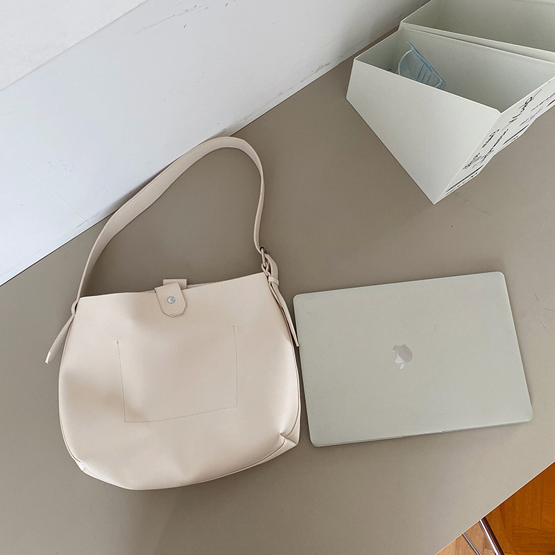 Designer Bag Korean Version Luxury Bag Ins Retro Single Shoulder Crossbody Mother-daughter Bag 2025 New Large Capacity Lazy Style Soft PU Casual Tote 