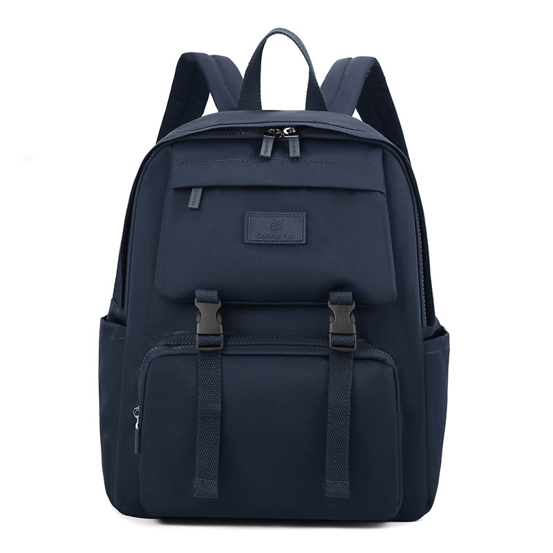 Colorful Fox Large Capacity Travel Women's Fashion Trendy Backpack Multi-Layer Water-Repellent School Bag ddmymoon