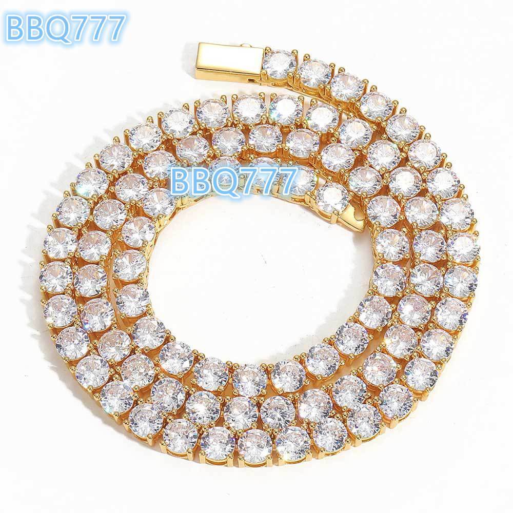 New Design Wholesale Hip Hop Jewelry Luxury 14K 18K 24K Real Gold Plated Heavy Solid Miami Cuban Link Chain Necklace for Men