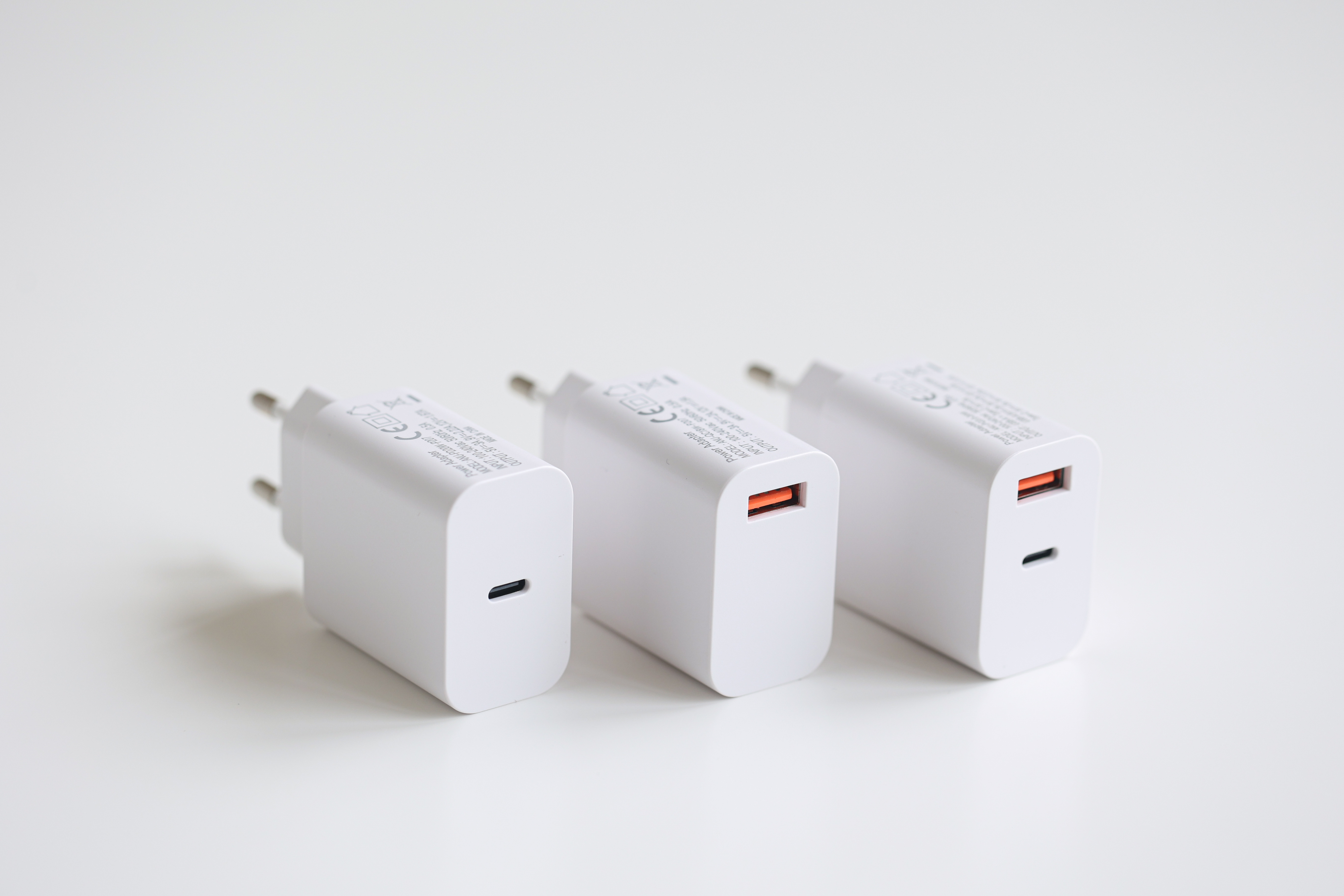 USB Type C power plug charger adapter with high speed 30w charging