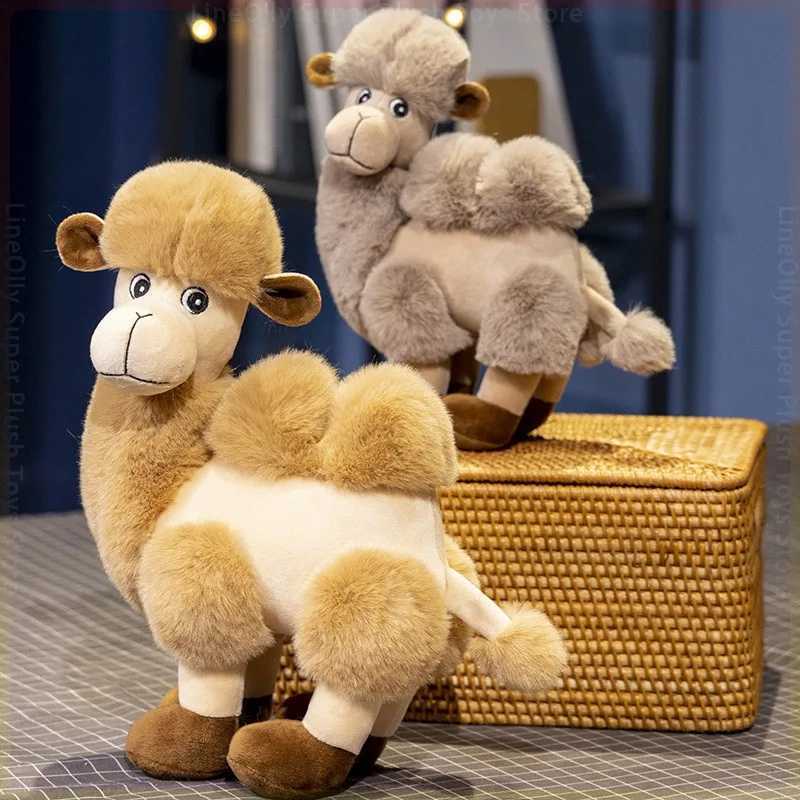 2838cm Cute Cartoon Camel Plushies Doll Soft Stuffed Animals Plush Toys Home Decor Girls Sleeping Hug Pillow for Kids Christmas Gift XJ260303