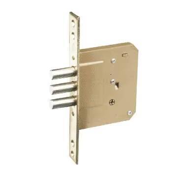 189 mortise lock body with cross key