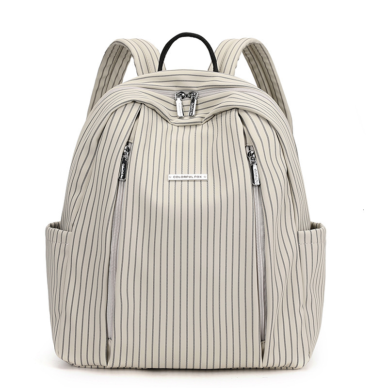 Colorful Fox Niche High-End Backpack Casual Versatile Travel Large Capacity Commuter School Bag Lightweight ddmymoon