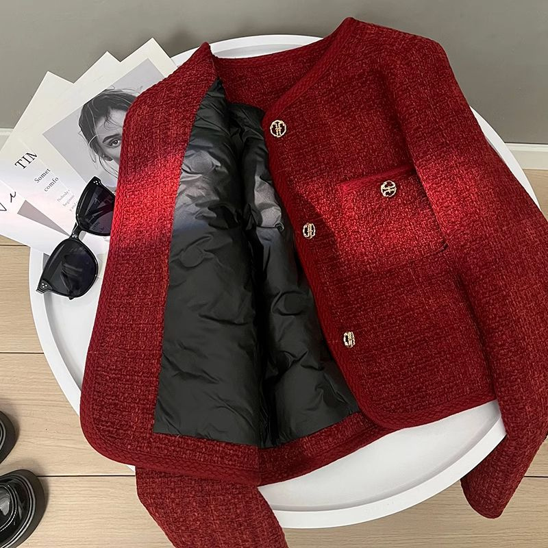 Free shipping designer coat for women Fashionable suit jacket with comfortable and warm texture casual suit
