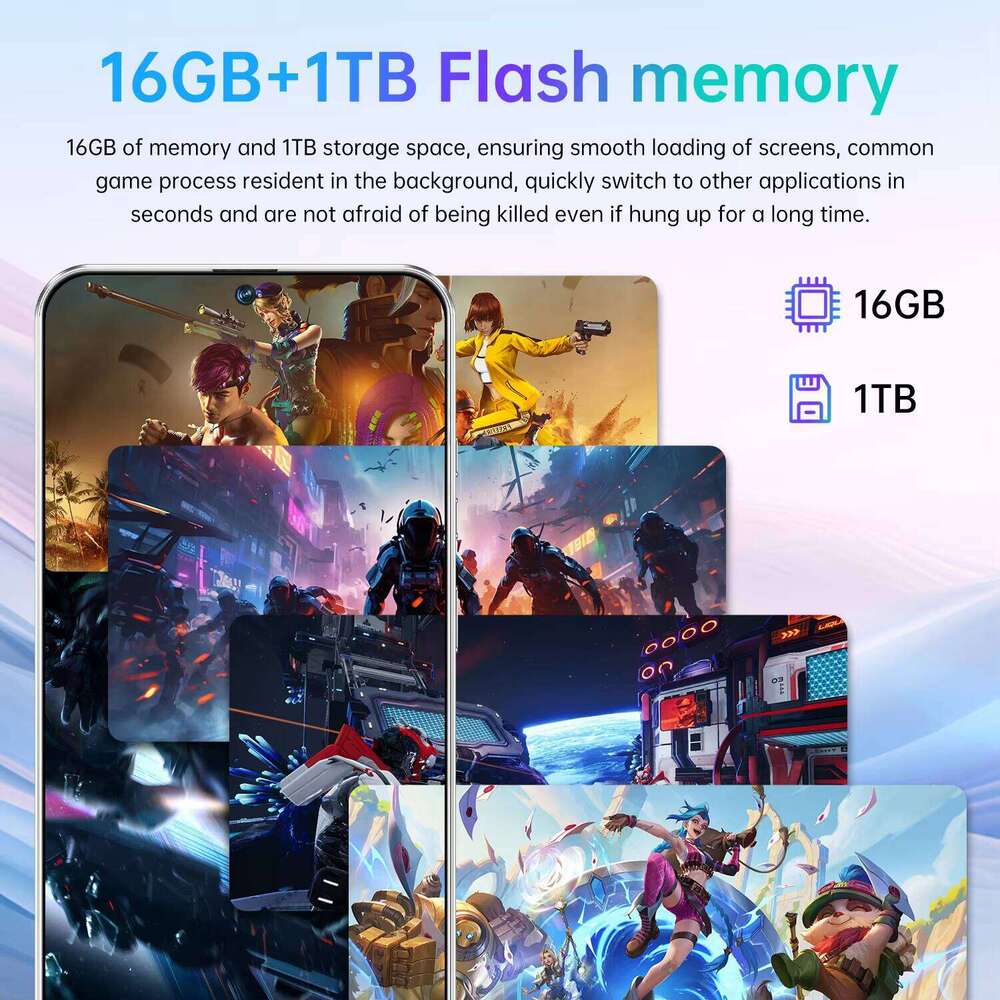 2025 New Camon C40 Pro 5g Smartphone High-quality 16GB memory 1TB storage 7.3-inch HD screen CDMA cellular