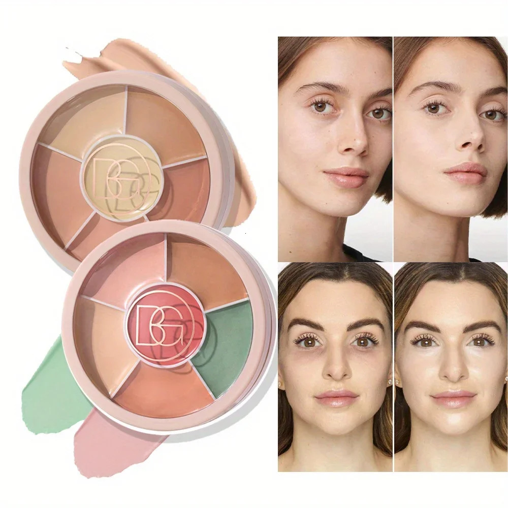 BEAUTY GLAZED Concealer Cream 3 Color Correction Long Wearing Full Coverage Waterproof Acne Dark Circles Brightening 250730